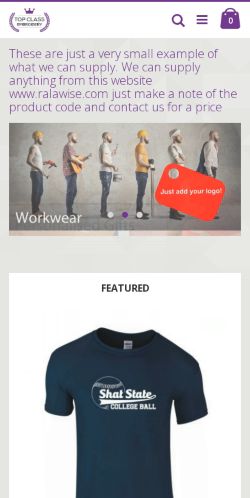 Mobile page screenshot