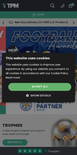 Mobile page screenshot