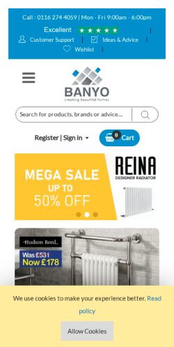 Mobile page screenshot
