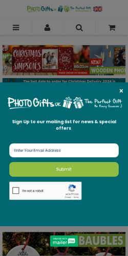 Mobile page screenshot