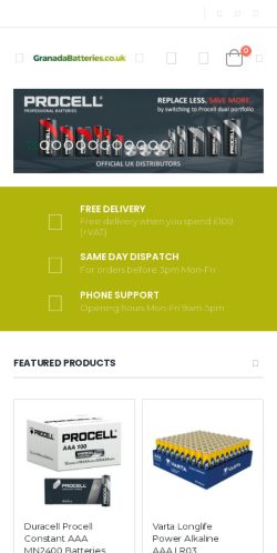Mobile page screenshot
