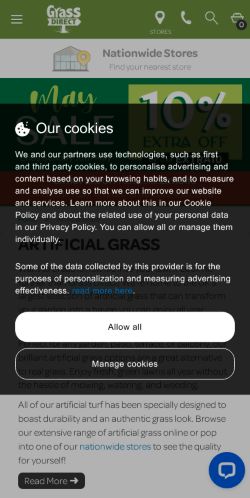 Mobile page screenshot