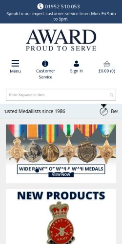 Mobile page screenshot