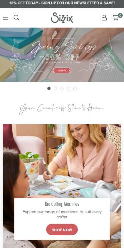 Mobile page screenshot