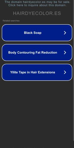 Mobile page screenshot