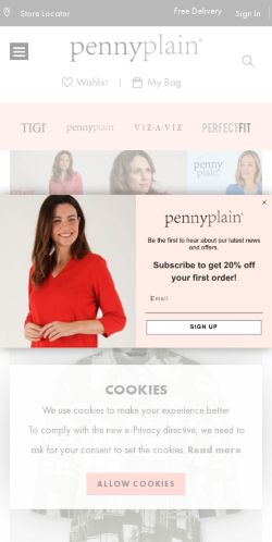 Mobile page screenshot