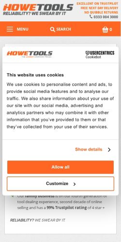 Mobile page screenshot