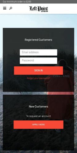 Mobile page screenshot