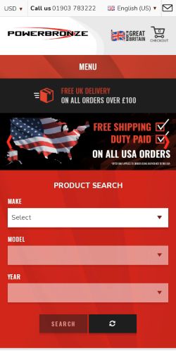 Mobile page screenshot