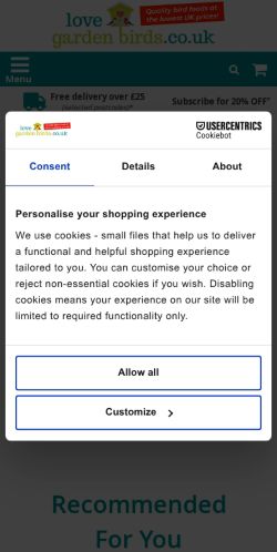Mobile page screenshot