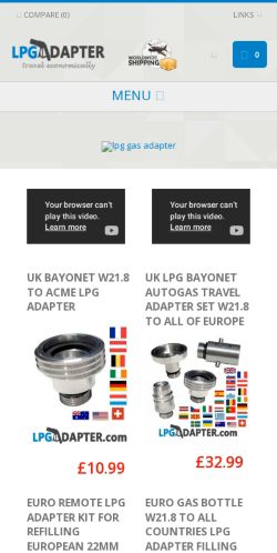 Mobile page screenshot