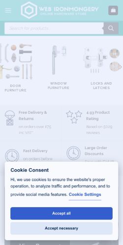 Mobile page screenshot