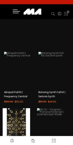 Mobile page screenshot
