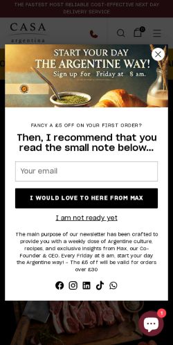 Mobile page screenshot