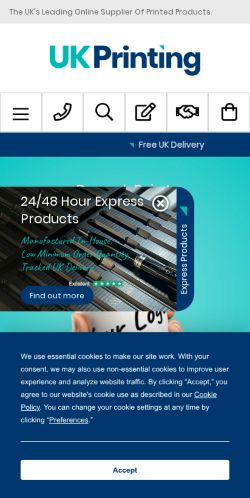 Mobile page screenshot