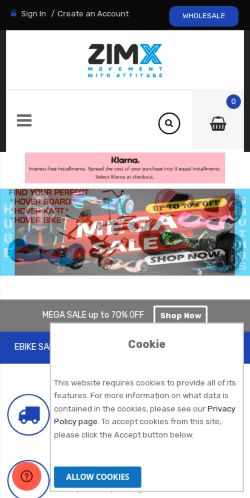 Mobile page screenshot