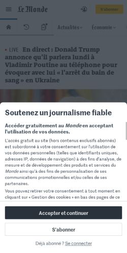 Mobile page screenshot