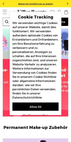 Mobile page screenshot