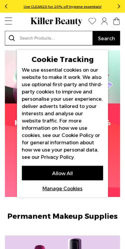 Mobile page screenshot