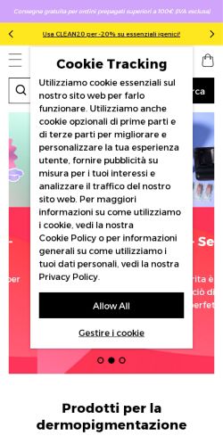 Mobile page screenshot