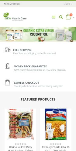 Mobile page screenshot