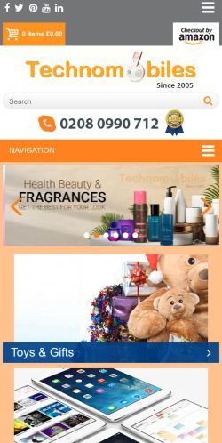 Mobile page screenshot