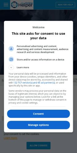 Mobile page screenshot