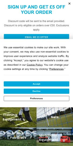 Mobile page screenshot