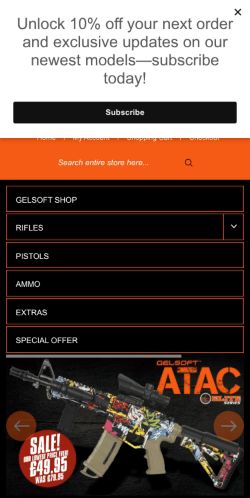 Mobile page screenshot