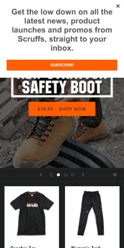 Mobile page screenshot