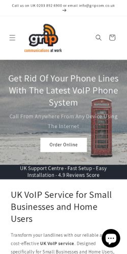 Mobile page screenshot