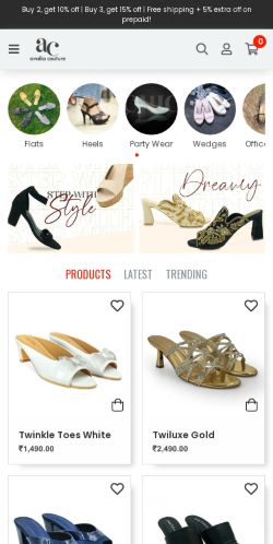 Mobile page screenshot