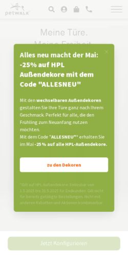 Mobile page screenshot