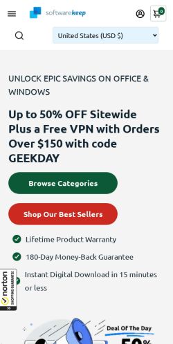 Mobile page screenshot