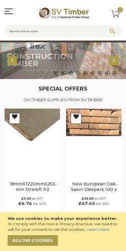 Mobile page screenshot