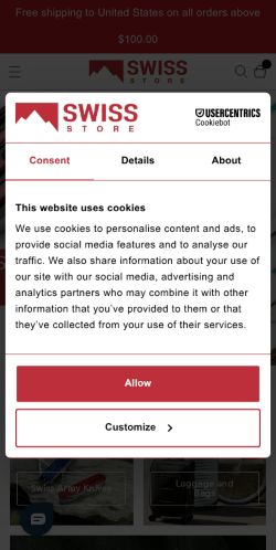Mobile page screenshot