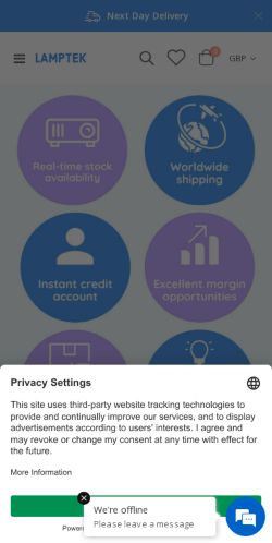 Mobile page screenshot