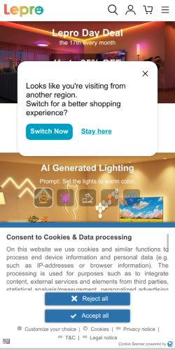 Mobile page screenshot