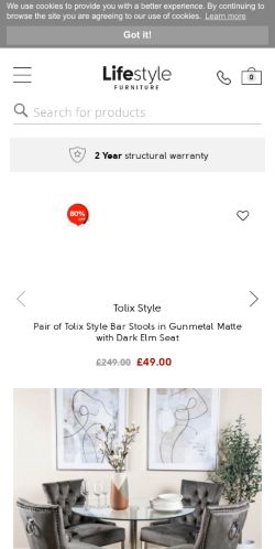 Mobile page screenshot