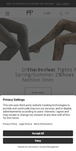Mobile page screenshot