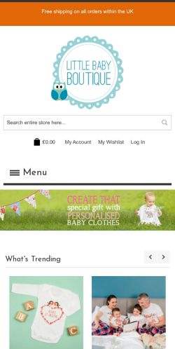 Mobile page screenshot