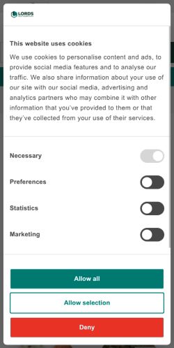 Mobile page screenshot