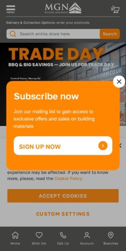 Mobile page screenshot