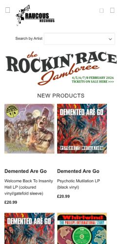 Mobile page screenshot