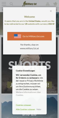Mobile page screenshot