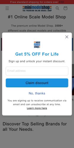 Mobile page screenshot