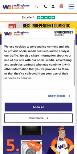 Mobile page screenshot