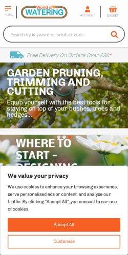 Mobile page screenshot