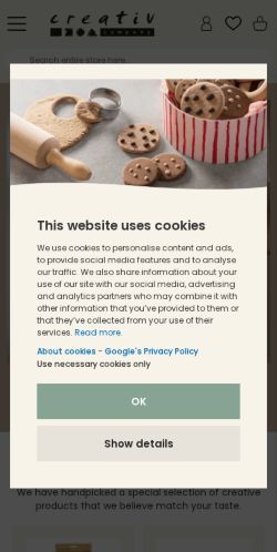 Mobile page screenshot