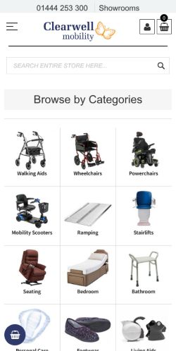 Mobile page screenshot